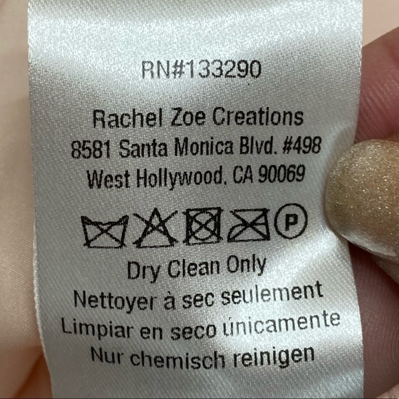 Rachel Zoe Rhinestone Ruffle Mini Dress NWT - Picture 11 of 13
